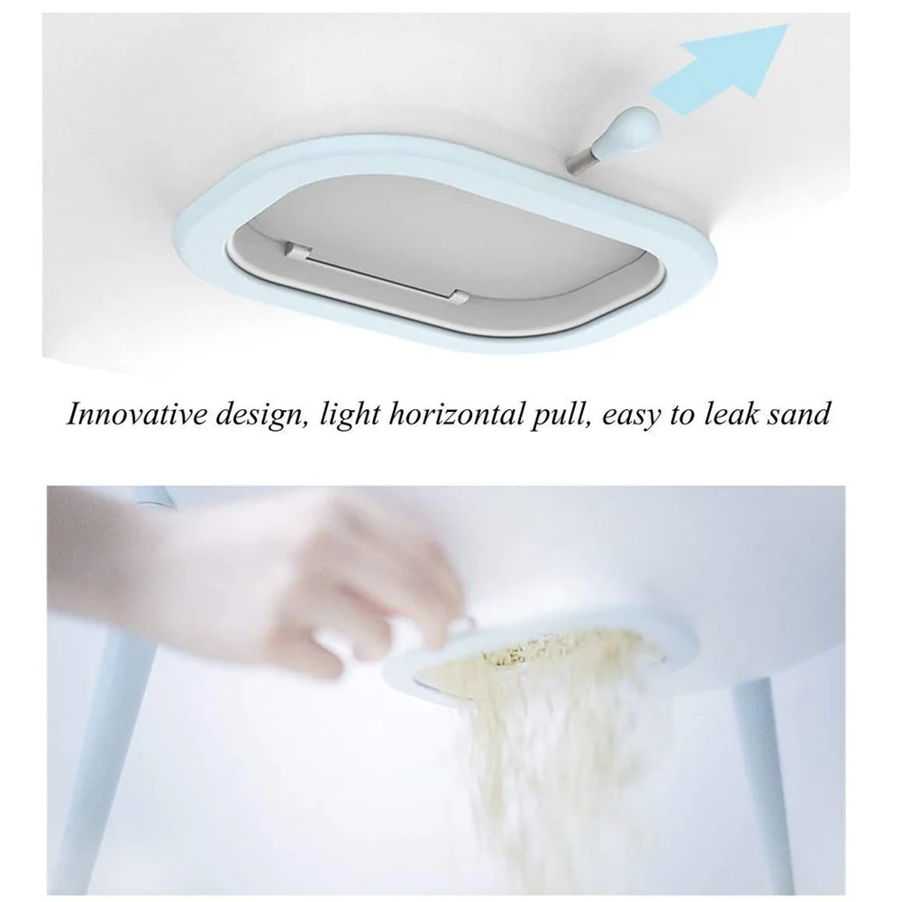 

Semi Enclosed Cat Litter Box Creative Planet Large Pet Litter Basin Cat Litter Bedpans Cat Toilet Clean Basin Toilet Training
