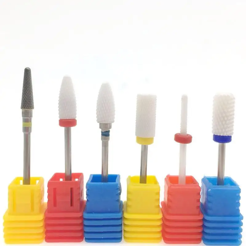 Керамический сверло для ногтей педикюрный аппарат Удаляет мозоли инструменты