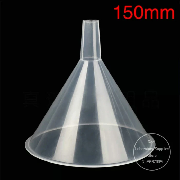 

All size lab 30mm 50mm 60mm 75mm 90mm 120mm 150mm Triangle funnel Clear Plastic Conical Funnel Laboratory supplies