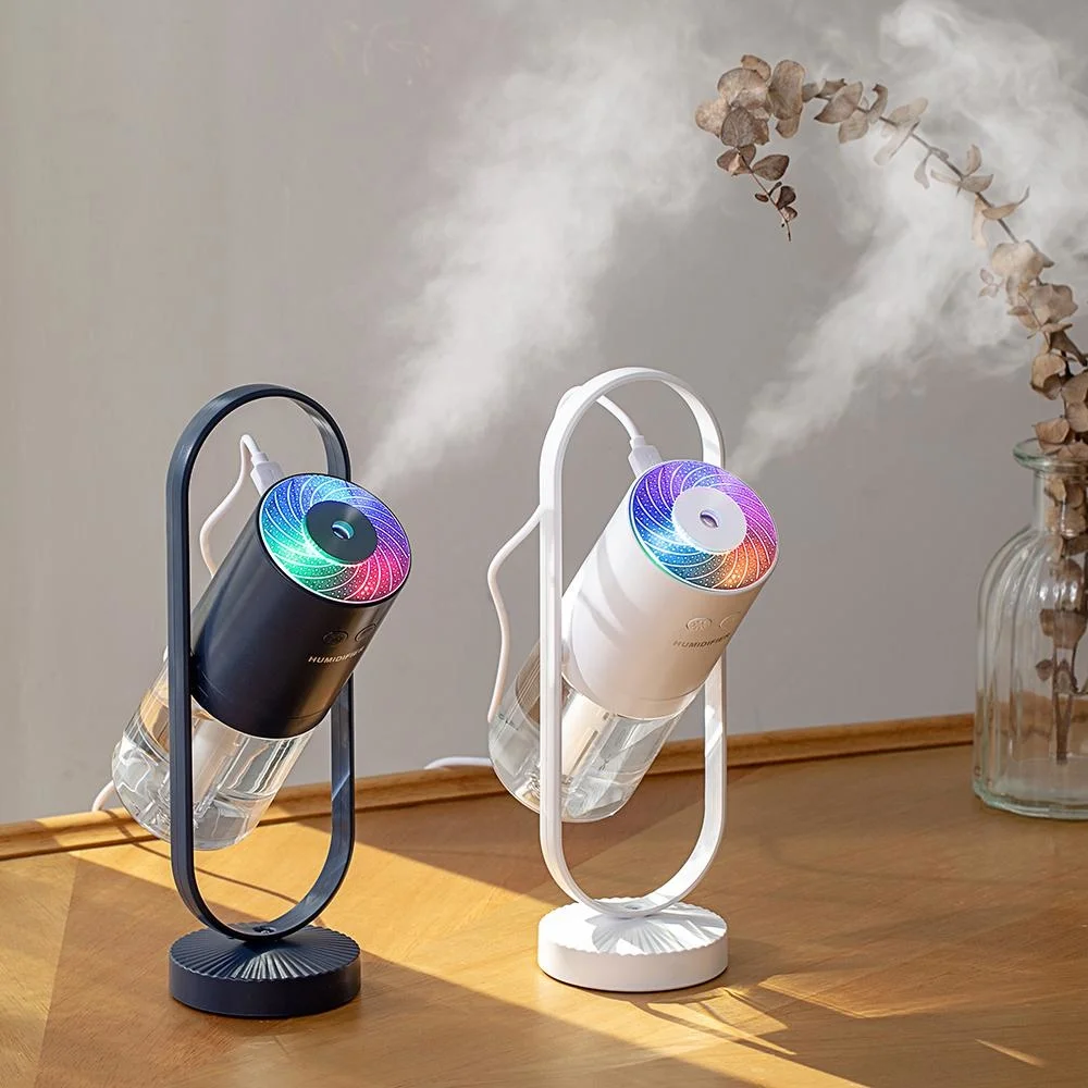 

Magic Shadow Humidifier 360 Degree Mist Spray Projector Lamp Ultrasonic Cool Mist Maker Aroma Diffuser USB Humidificador