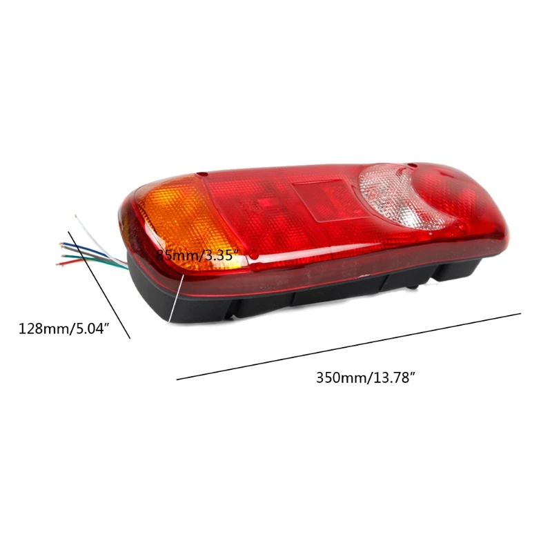 

1pair 46 LED Trailer Tail Lights Turn Signal Reverse Brake Rear Lamp 12V/2