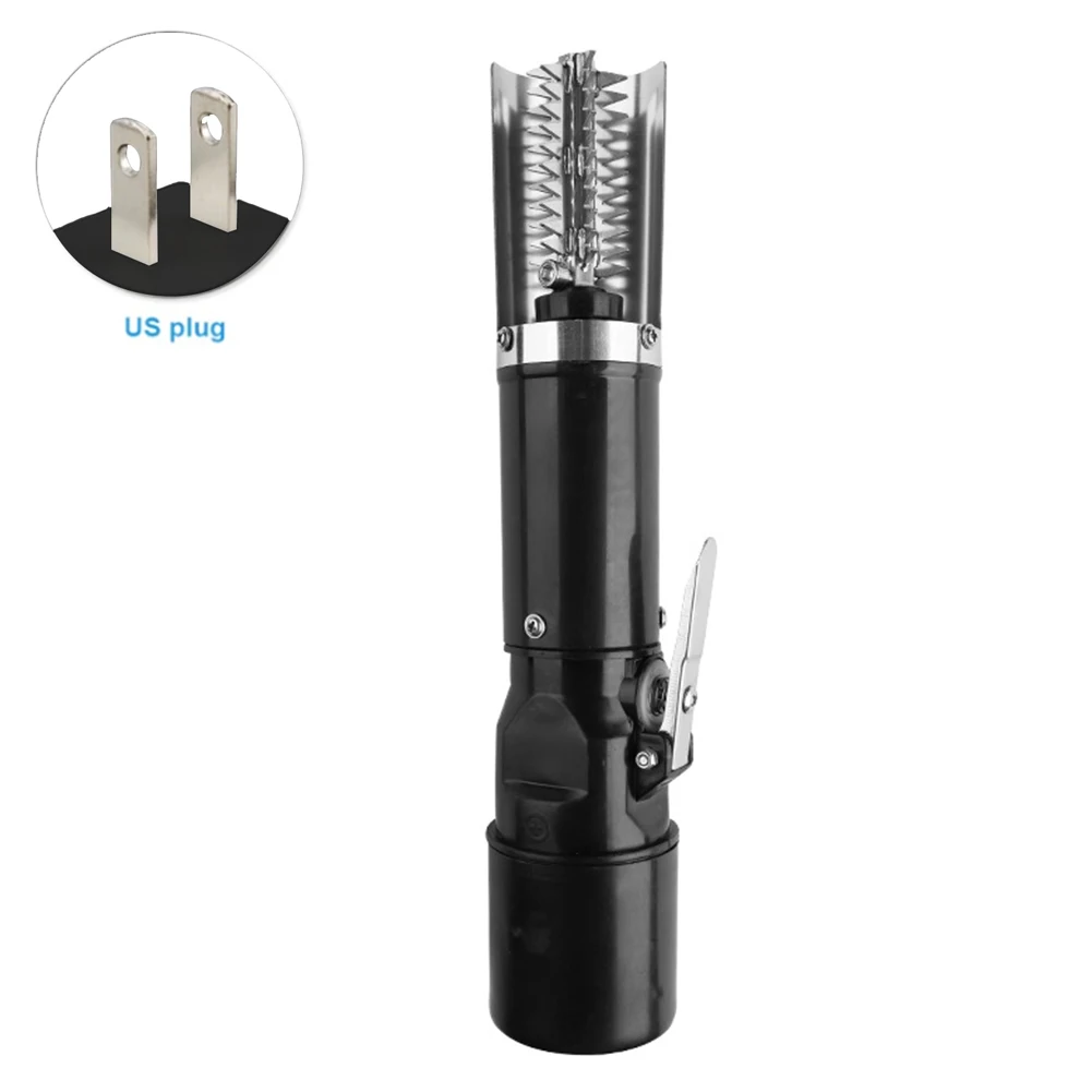 

With Adapter Travel Portable Wireless Waterproof Cleaning Tools Handheld Home Kitchen Electric Fish Scaler Remover Multifunction