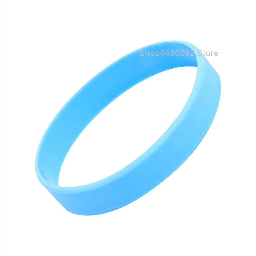 100 шт./лот ширина 12 мм пустой силиконовый браслет с шармами для мероприятий