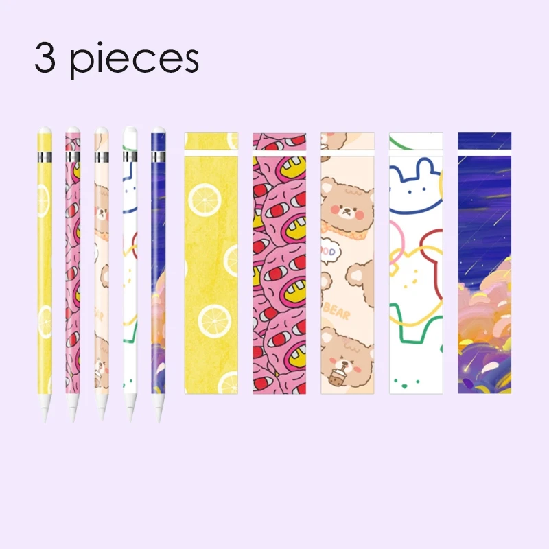 Милые Стикеры для карандашей Apple устойчивые к царапинам ультратонкие серия