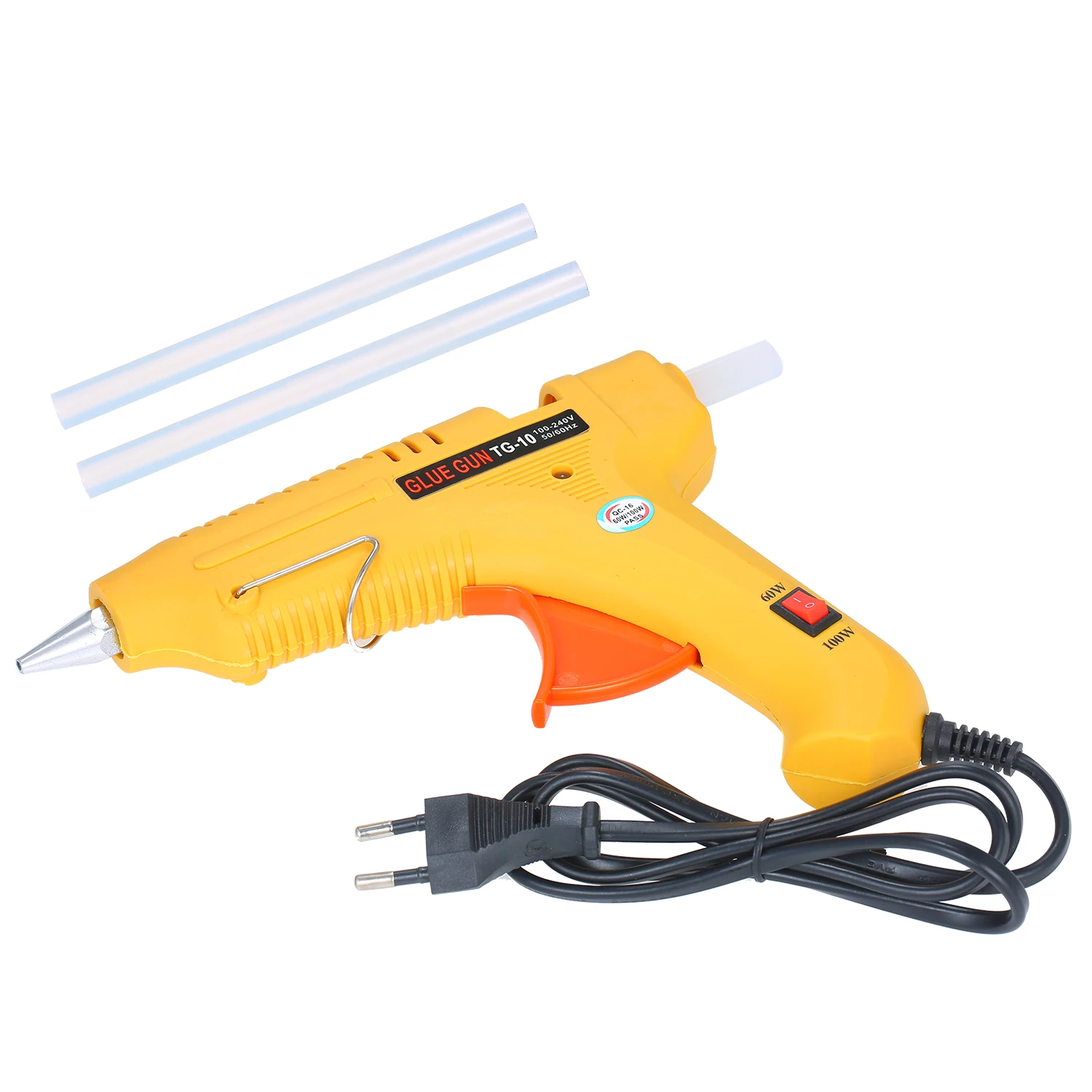 GT-10 Hot Melt Glue Gun 60W/100W Power Adjustable Machine Multifunctional Industrial Household DIY | Инструменты