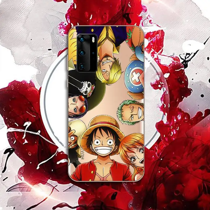

One Piece Sauron anime Luffy Phone Case Transparent for Huawei P honor 8 10i 20 30 40 smart 2019