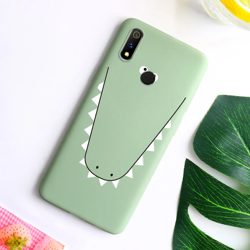 Силиконовый чехол для OPPO Realme 3 2 Pro X Lite A5s A3s A33 A37 A39 A59 A57 A71 A79 A83 F11 F3 F7 F9 K1 K3 R11S плюс Рено Z чехол s - Цвет: GreenI127