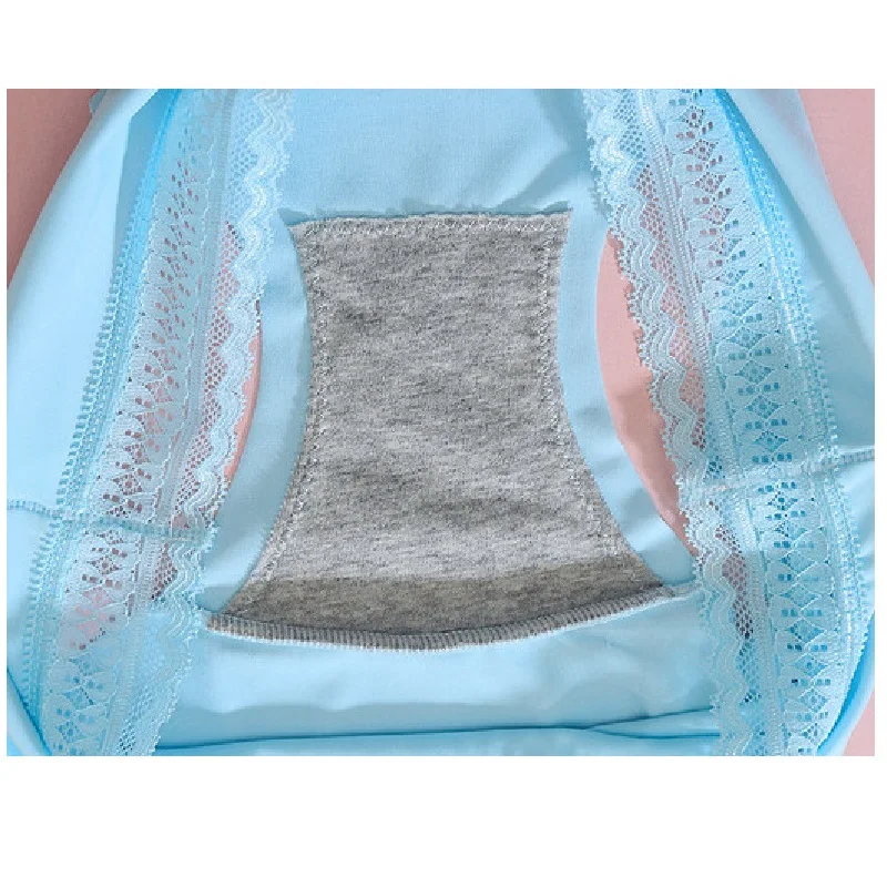 

Women Leak Proof Menstrual Panties Physiological Pants Underwear Period Cotton Waterproof Briefs Plus Size Female Lingerie