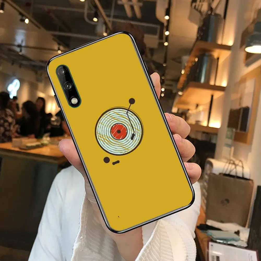 

Map Rocket Clear Phone Case For Huawei Y 5 6 7 8 9 A P S Pro 2020 2019 Black Etui Coque Hoesjes Comic Fashion