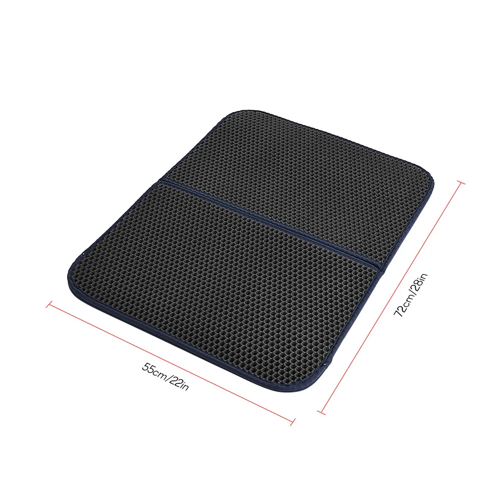 Новый Премиум Коврик для питомца кошачьих туалетов большой сотовой коврик с