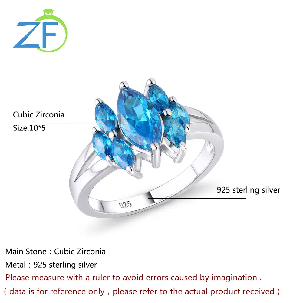 

GZ ZONGFA High Quality Luxury Fashion Couple jewelry CZ 925 sterling silver engagement ring