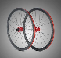 road bike wheelset rs on aluminum alloy wheels 700c disc brake 40mm quick release thru axle converted alu wheel clincher