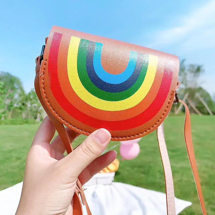 

Cut Children Girls Mini Shoulder Bag Flower Small Square Handbags Kids All Match Key Wallet Princess Coin Purse Crossbody Bags