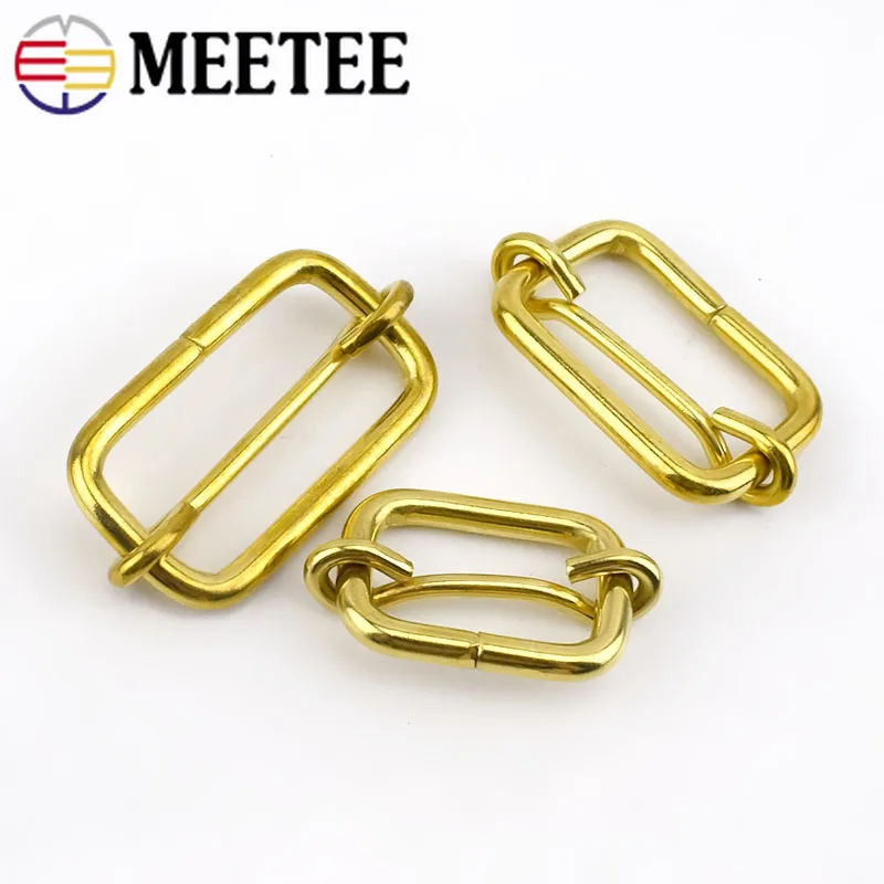 Металлические Твердые Латунные скользки Meetee тройные скользящие проволочные