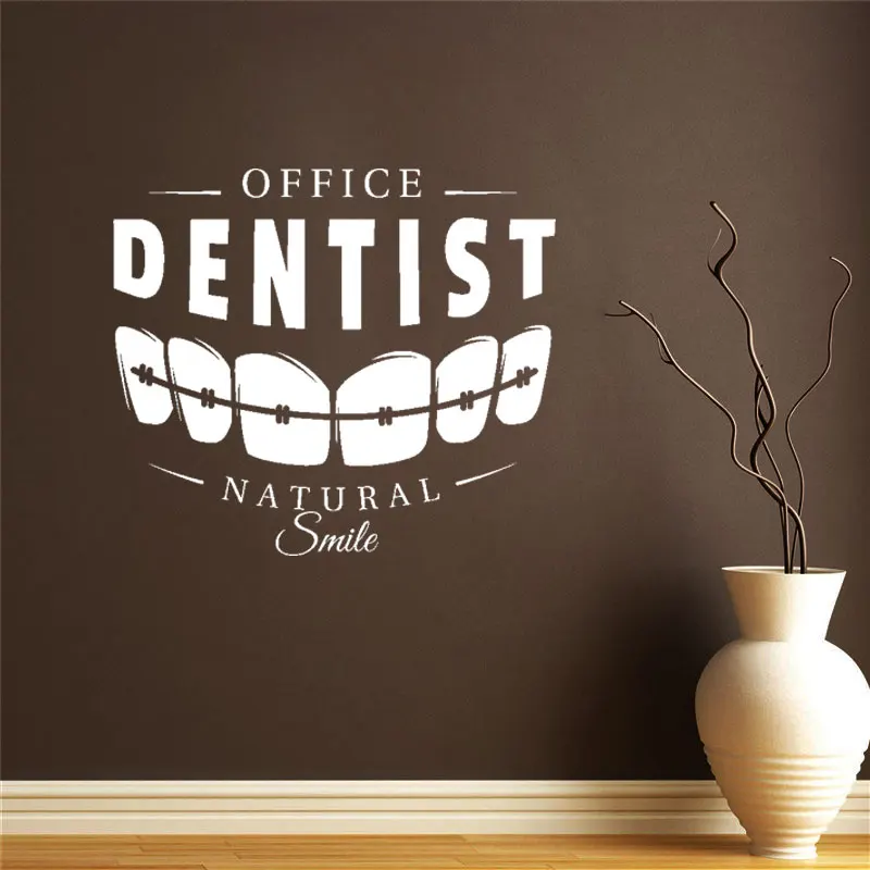 

Dentist Doctor Engineer Artist Wall Art Decals Clinic Dentist Vinyl Sticker Dental Clinic Office Wall Door Art Decor A001826