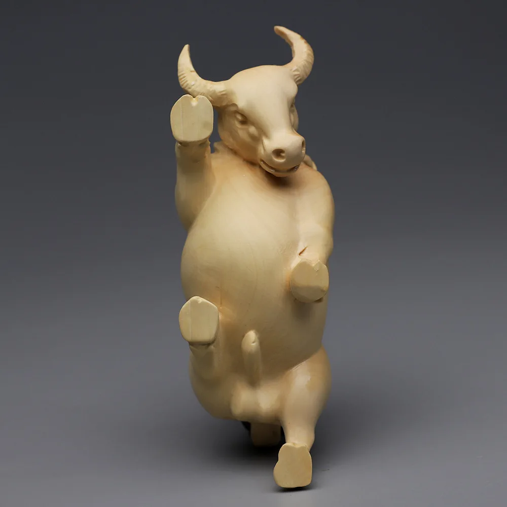 Ремесла из бокса медные монеты бык руки украшения деньги рост благосостояние как