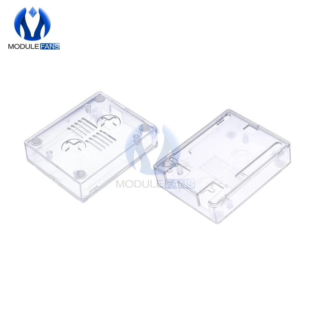 Прозрачный чехол из АБС пластика прозрачный защитный корпус для Arduino UNO R3 CH340