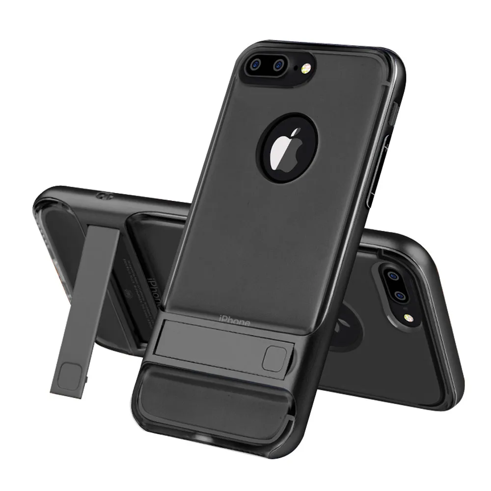 Чехол для iPhone 7 Plus чехол для Apple iPhone 7 8 Xr Xs X 10 11 10s 10r Pro Max iPhone7 7 Plus 8Plus чехол - Цвет: Black