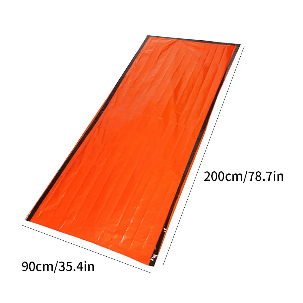 

Sleeping Bag Survival Outdoor Emergency Camping Shelter Emergent Blanket Lifesave Dry Outdoor First Aid Survive Thermal Warm
