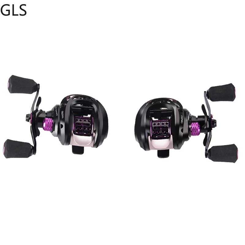 

New Fishing Reel 6.5:1 High Speed Ultralight Baitcasting Reel Metal Spool Magnetic Brake 5KG Max Drag Bait Casting Reel