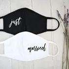 Только что замужем лицевые маски невесты и жениха лицевые маски только замужем карантин лицевые маски трехслойные маски для свадьбы лицевые маски