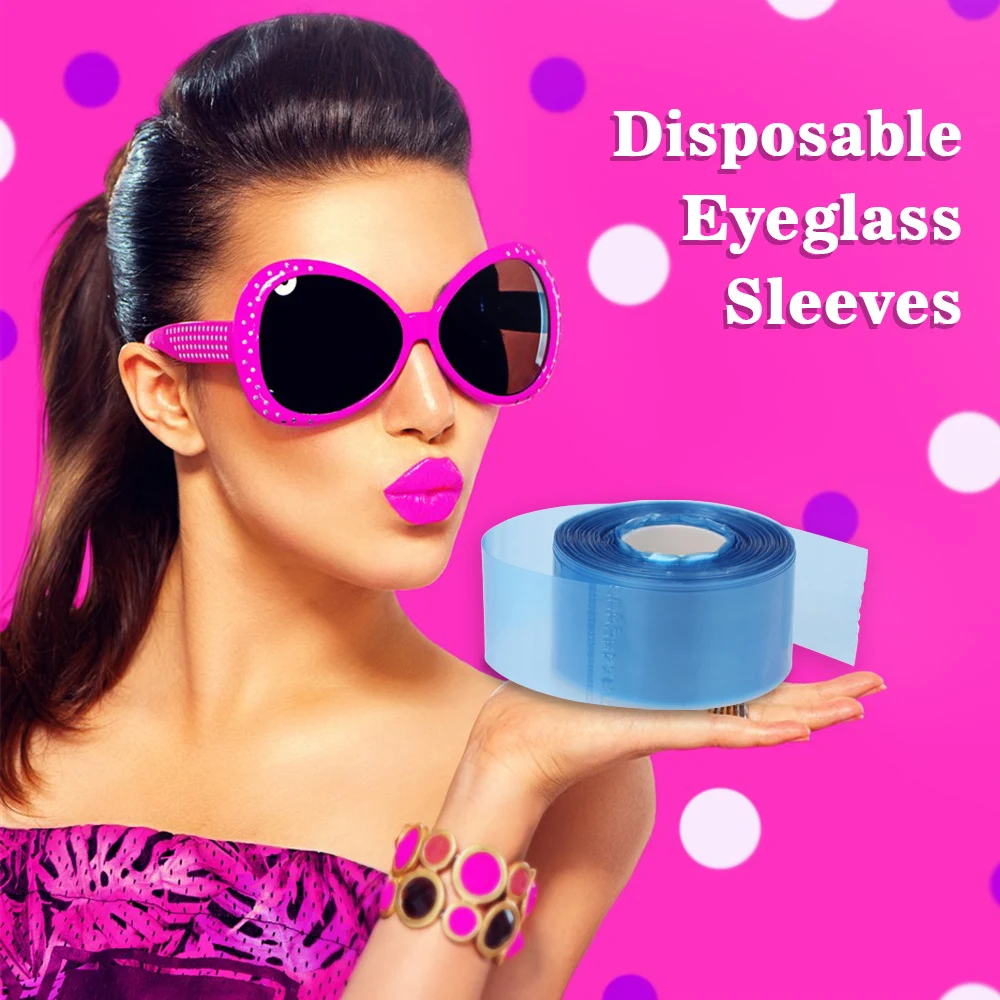 200 шт 1 рулон одноразовые очки для ног защитные очки синие