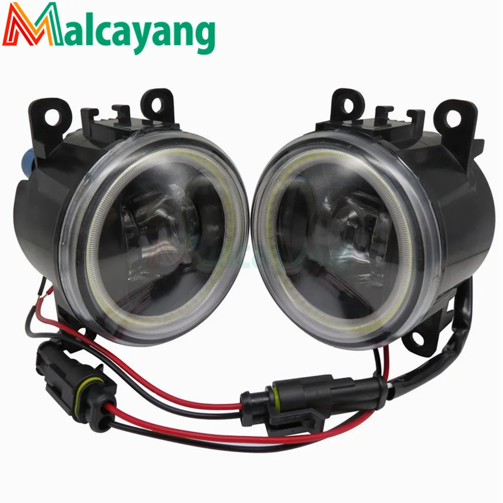 Светодиодный передние противотуманные фары круглые для Renault MEGANE Laguna Kangoo SCENIC THALIA