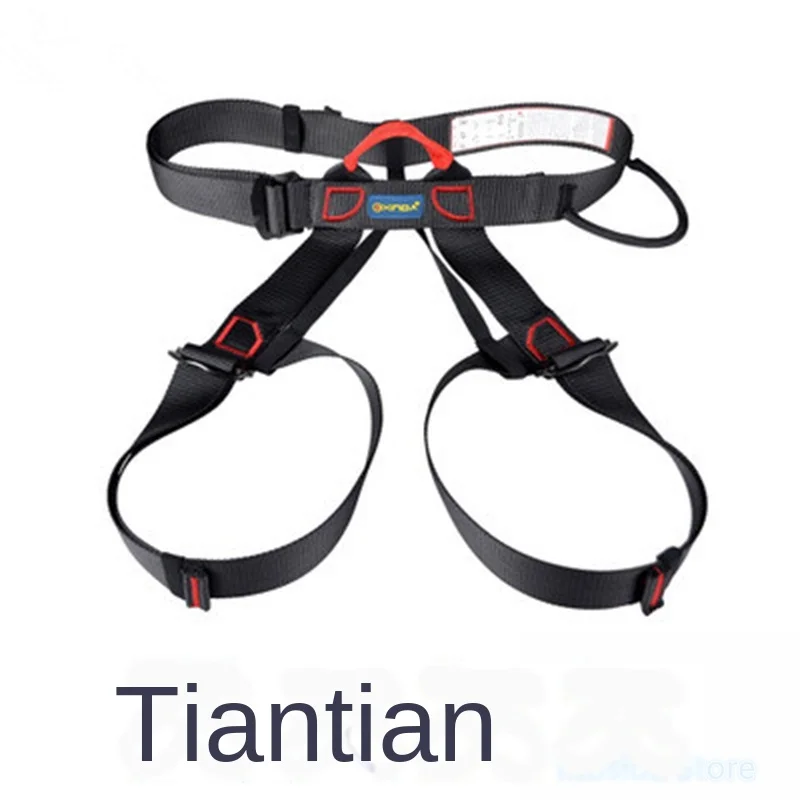 

Outdoor climbing safety belt rappelling equipment safety belt half height seat belt insurance seat belt safety pants