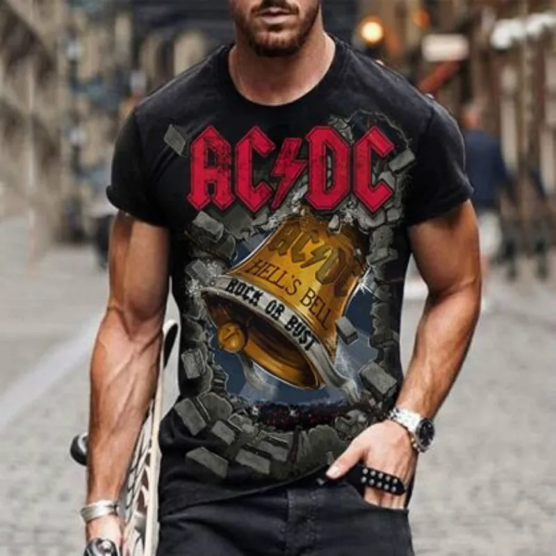 

Retro Style Printed T-shirt | Poker | Viking | Flag Pattern Street Style Round Neck Breathable All-match T-shirt Latest 2021