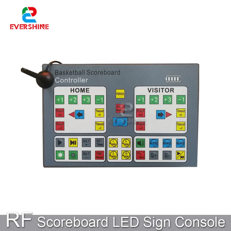 Scoreboard LED Sign Wireless Remote Console For 7 Segments Digital Module Football Basketball Scoreboard Display