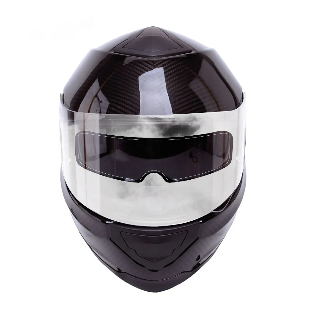 

2 PCS Motorcycle Helmet Film Anti-Fog+Rainproof Clear Patch Film Waterproof for K3 K4 AX8 HJC HD MT LS2 Helmets Visor Film