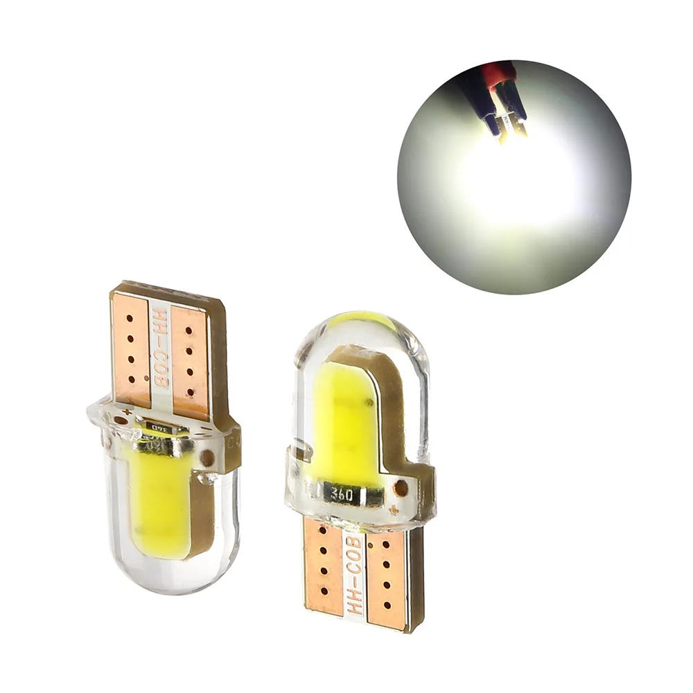 T10 светодиодная белая лампа для номерсветильник знака W5W 194 168 COB 8SMD