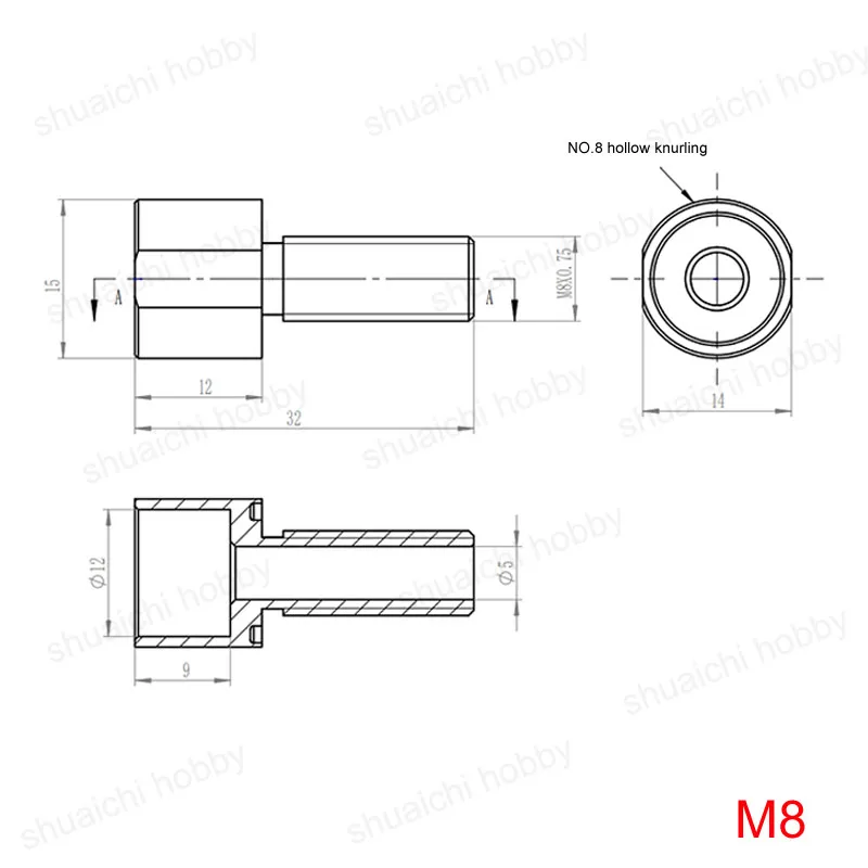 1 шт m8 m10 m16 водонепроницаемые пол