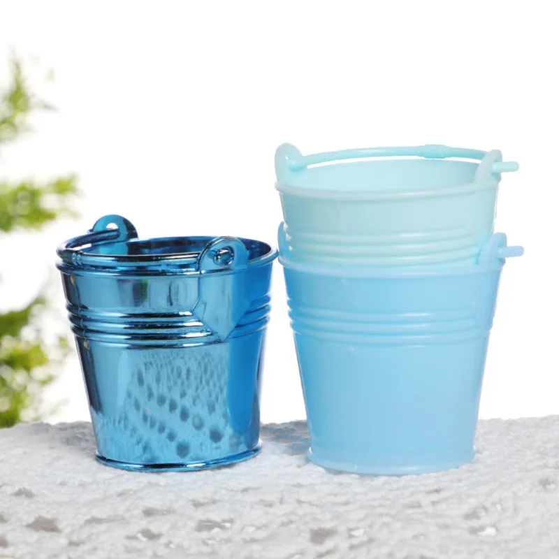 Высококачественное популярное кухонное маленькое пластиковое ведро жестяная