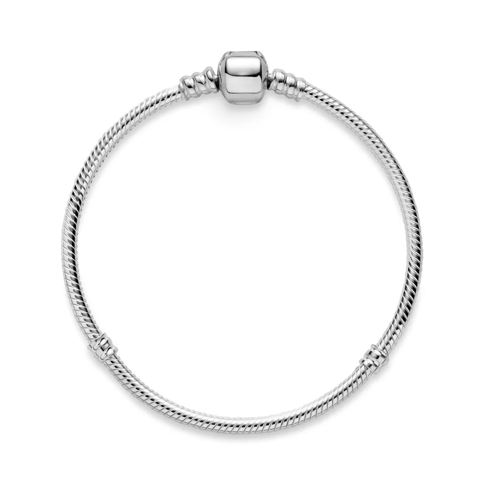 

925 Sterling Silver bracelet for charm bracelet bead women fashion jewelry gift
