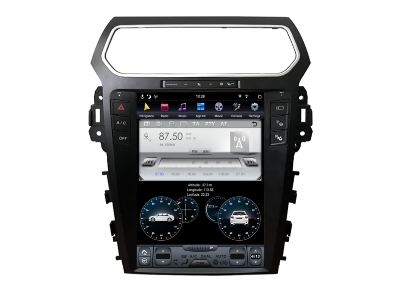 Автомобильная аудиосистема WITSON автомобильная Tesla 9 0 для FORD EXPLORER 2011-2016 4 Гб ОЗУ 64