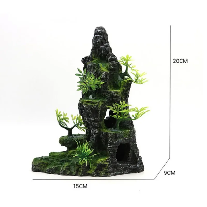 

Aquarium Rockery Decoration Accessories Fish Tank Landscaping Ornaments Artificial Decorative Rocks Aquascape Decor