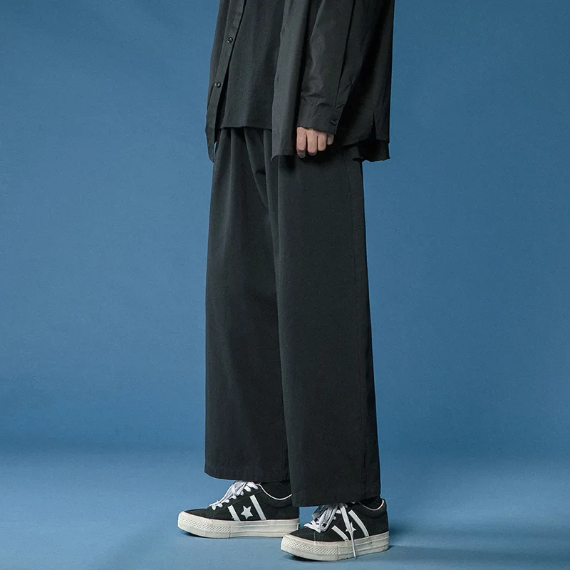 

LAPPSTER Mens Black Harajuku Harem Pants 2023 Overalls Japanese Streetwear Joggers Sweatpants Korean Fashions Casual Trousers