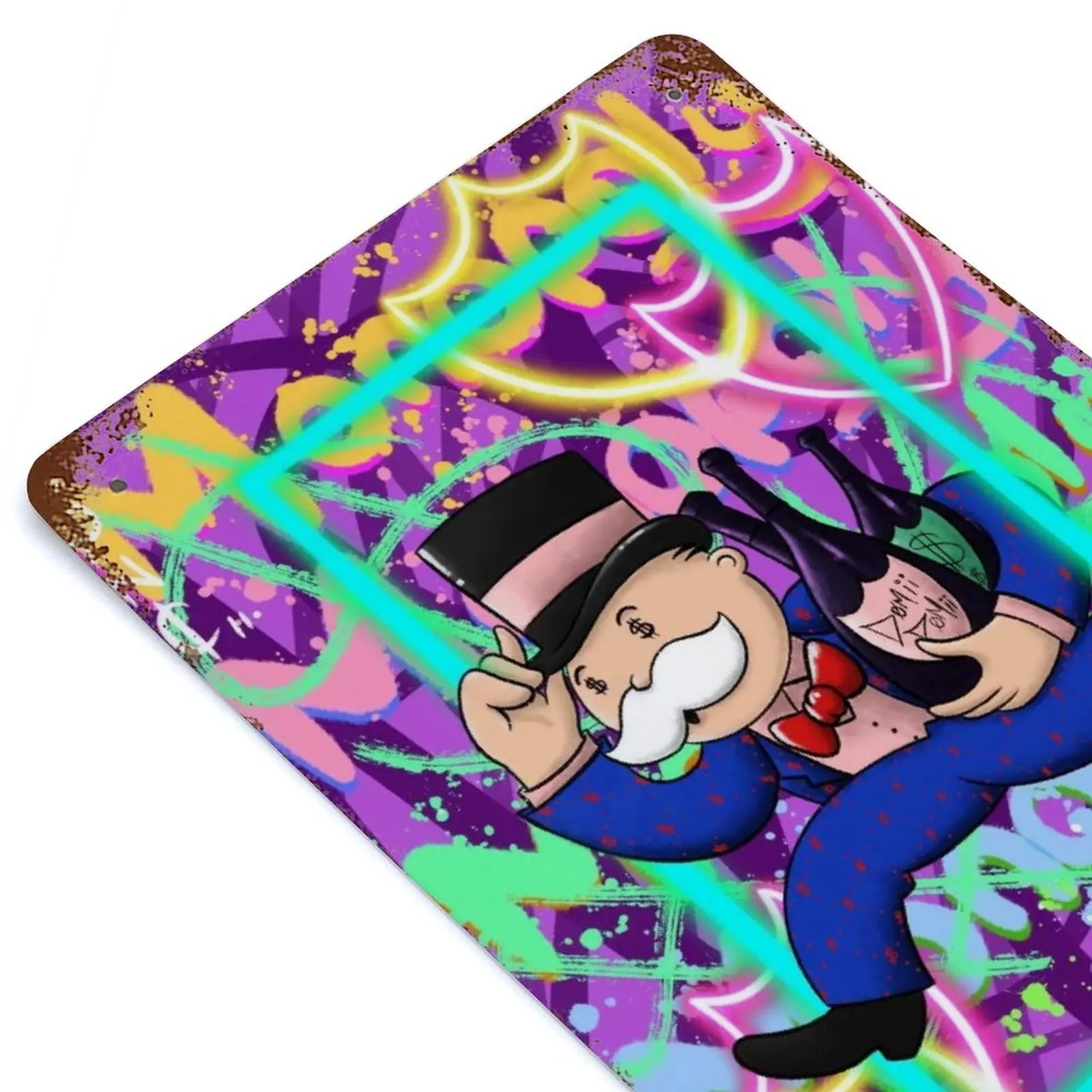 

RUN WITH Dom Perignon Printed Retro Metal Poster Home Wall Decoration Tin Sign Plaque