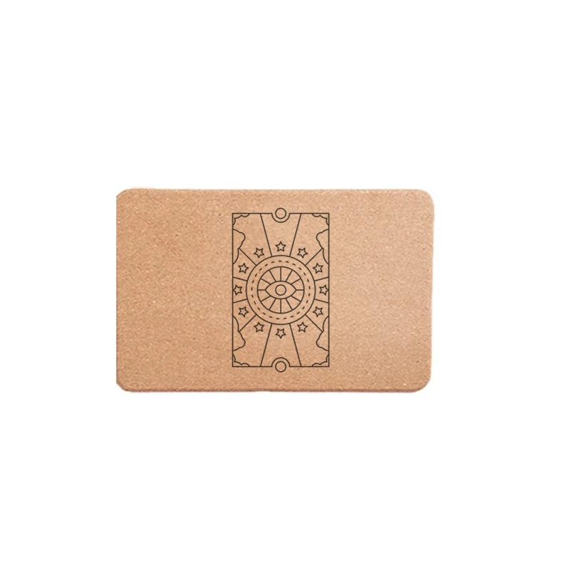 Блок для йоги из пробковой древесины кирпич мягкий блок высокой плотности