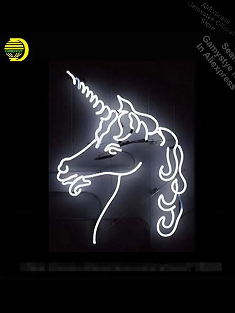 

New Horse Neon Sign neon bulb Sign Real Glass Tube white neon lights Recreation Iconic Sign Tube Neon Shop Pirate Neon Sign Beer