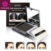 sevich 5 colors concealer hair powder 12g dark brown hair fluffy powder instantly cover up hairline shadow powder