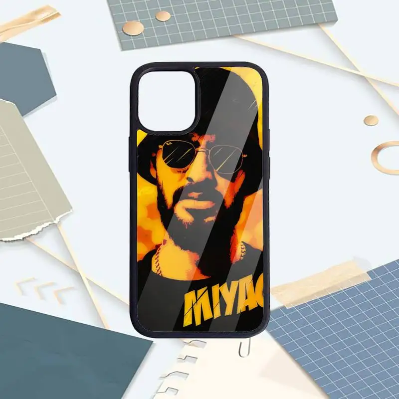 

Singer Hajime MiyaGi Andy Phone Cases PC for iPhone 11 12 pro XS MAX 8 7 6 6S Plus X 5S SE 2020 XR Luxury brand shell funda