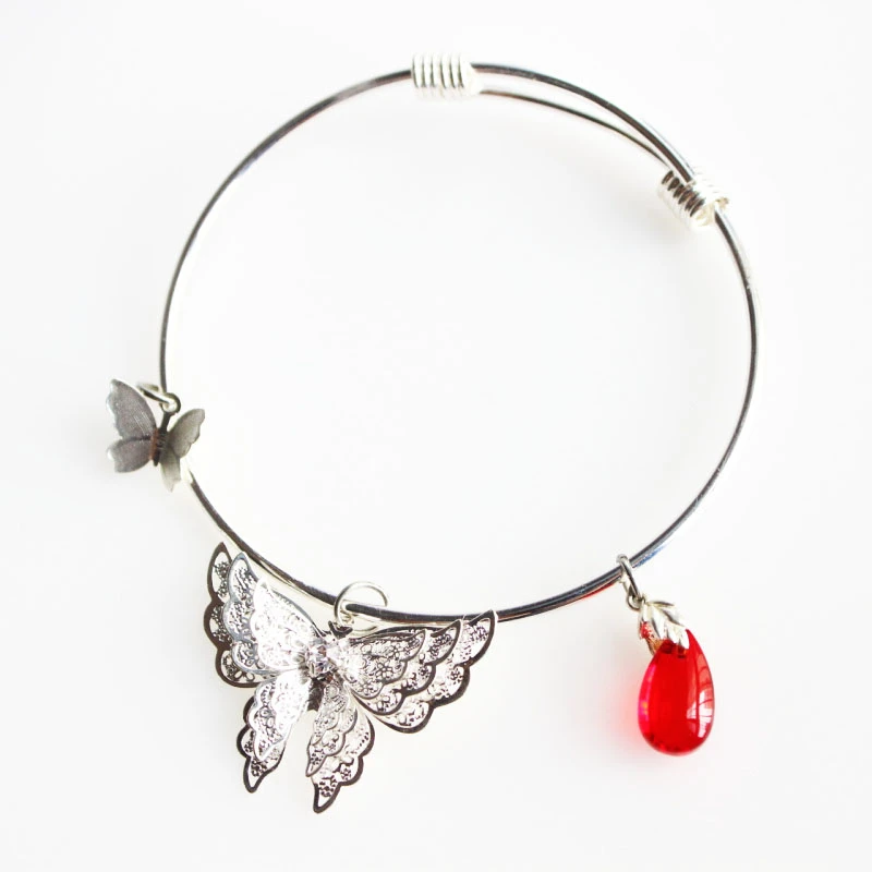 1 шт. женский браслет с подвеской-бабочкой | Тематическая одежда и униформа