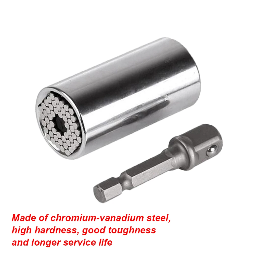 Набор универсальных головок для динамометрических ключей 7-19 мм мощная дрель