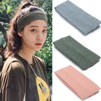 hair bands for women running sports hair band scarf fashion knotted yoga sweat absorbent headband women cross hair accessories