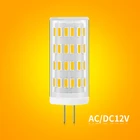 Светодиодный лампы ACDC 12V светодиодный G4 7W 9W Smd 4014 светодиодный светильник лампы теплыйнатуральныйхолодный белый светодиодный светильник с украшением в виде кристаллов светильник домашний декор