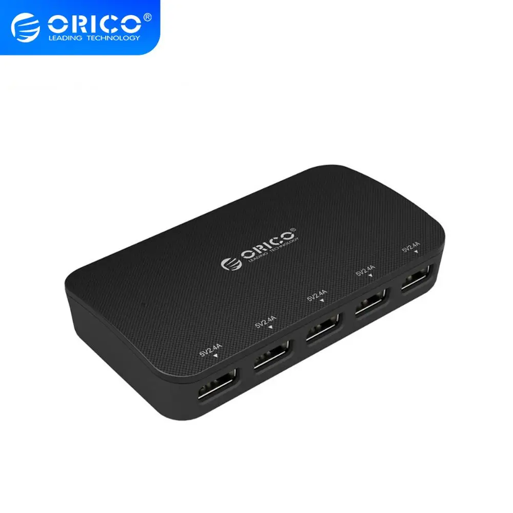 Зарядное устройство ORICO настольное с 5 портами В 2 4 А * макс. 25 Вт|Зарядные