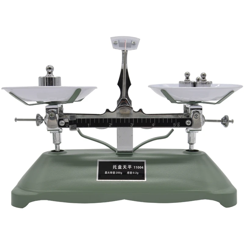 Балансировка с двойным лотком маленькие бытовые балансы оборудование для физики