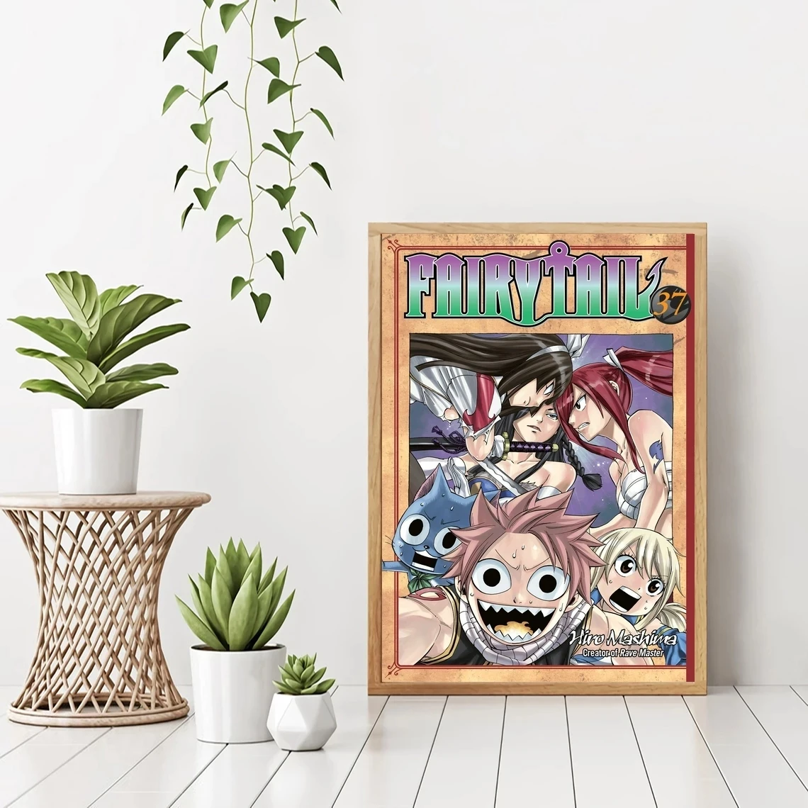 

Fairy Tail Anime Poster Prints And Unframed Canvas Prints Home Decoration Painting No Frame
